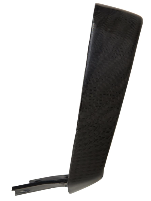 Anneau de lampe noir pour Vespa Sprint 50-150ccm 2T/4T ('13-'18), carbone