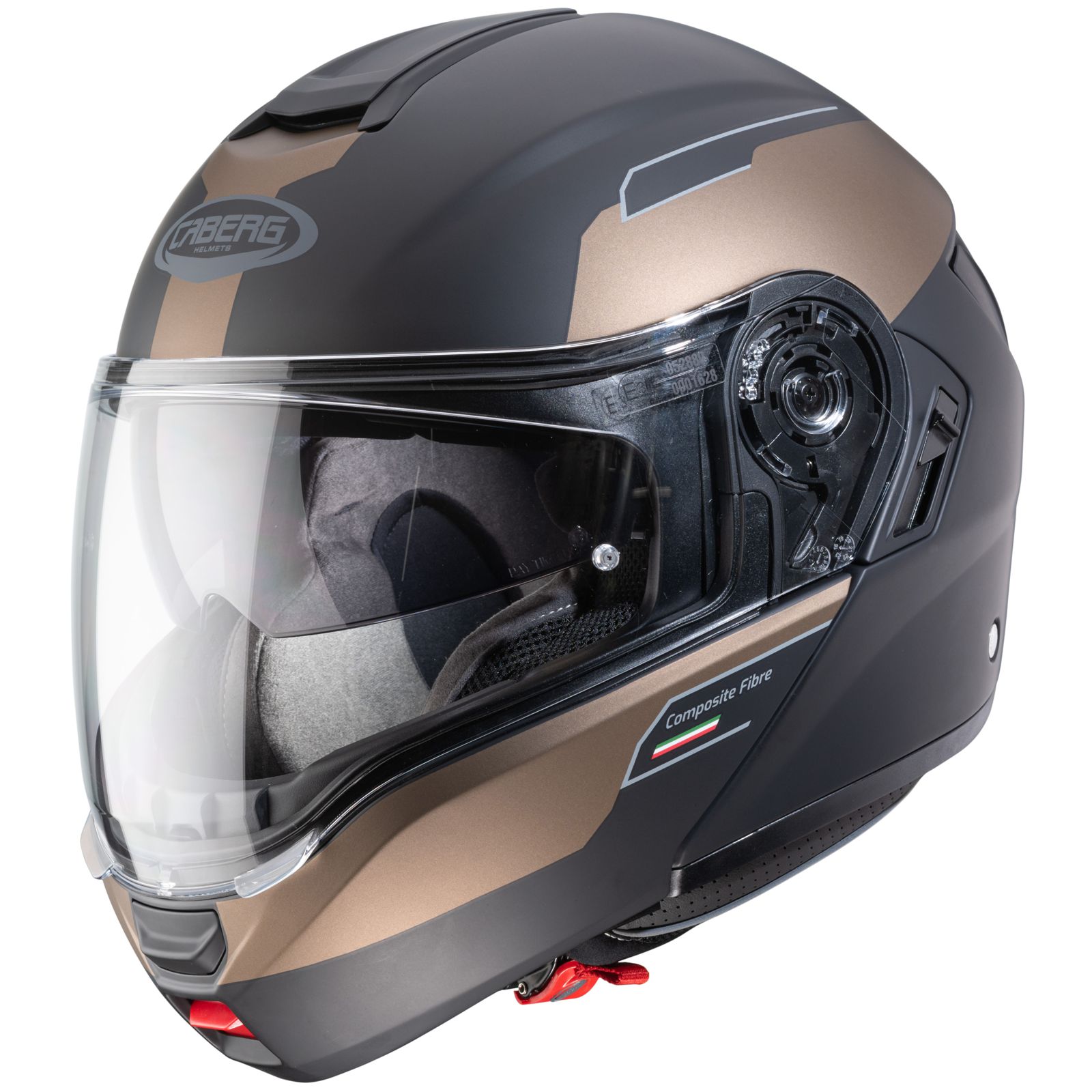 Caberg casque Levo Prospect, noir mat/bronze