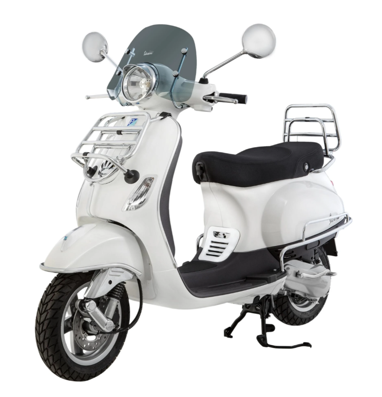 Arceau de protection latéral pour Vespa LX/LXV/S 50-150ccm, chrome