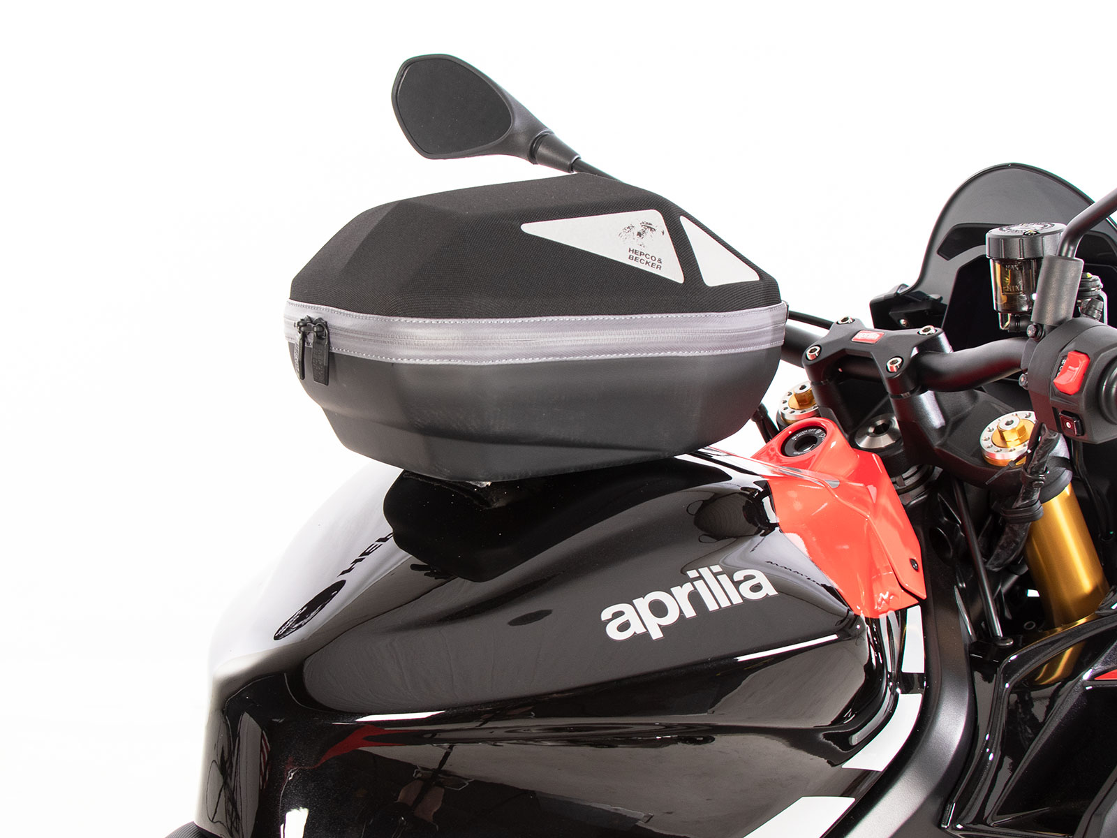 Anneau de réservoir Basic avec unité de fermeture de la sacoche de réservoir pour Aprilia Tuono 660 Factory (22-)