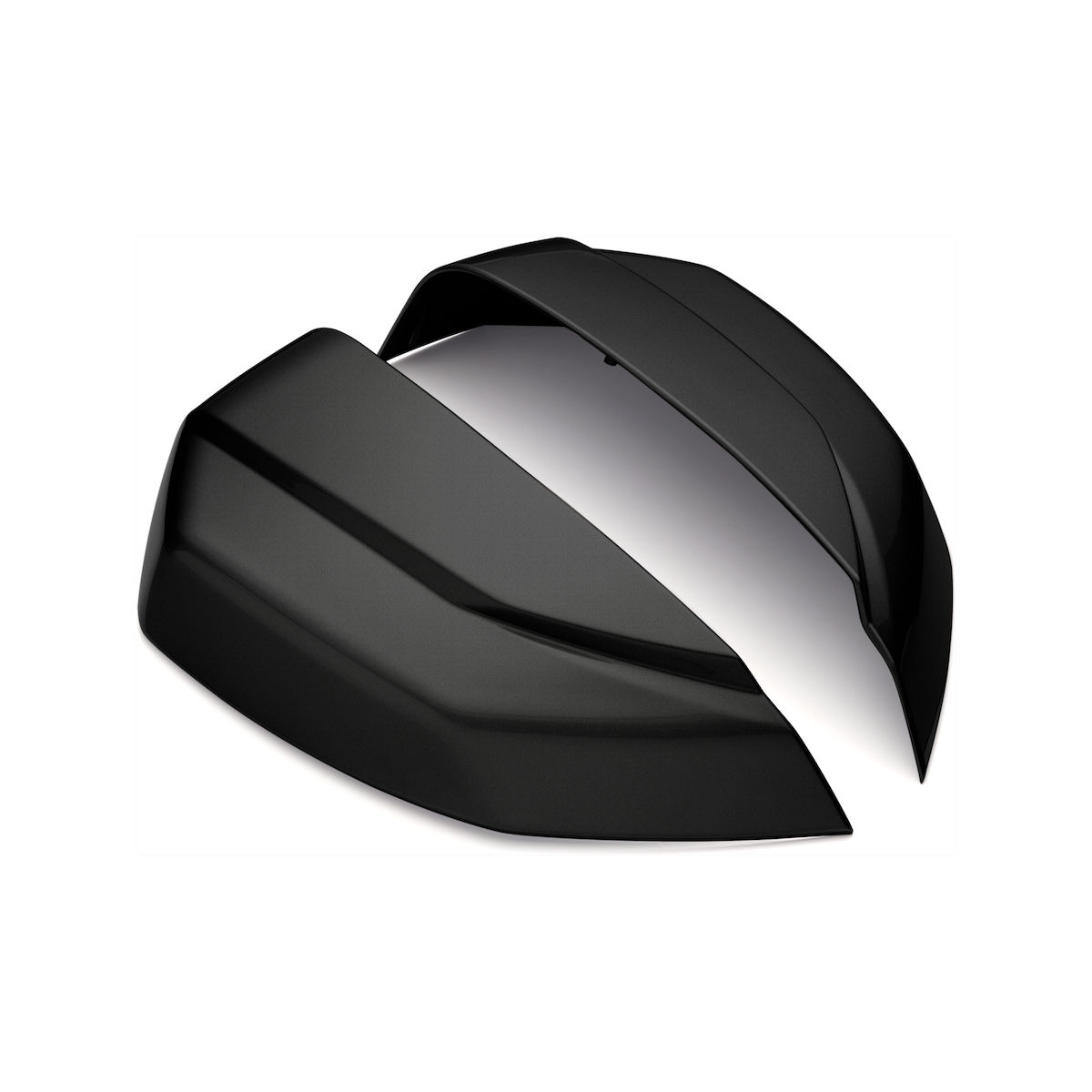 Eléments latéraux colorés du couvercle pour le top case City 50L original Yamaha