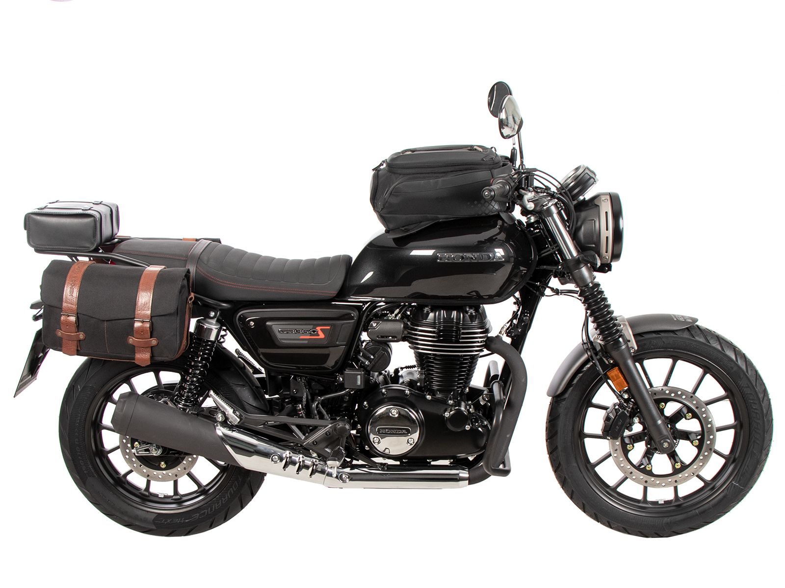 Support de sac C-Bow noir pour Honda GB 350 S (25-) Hepco & Becker