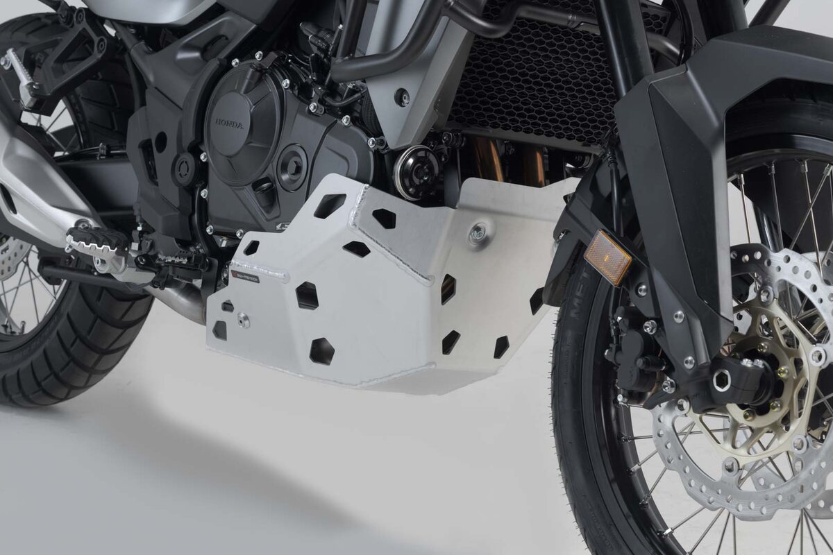 Protection de moteur SW-Motech argentée pour Honda XL 750 Transalp
