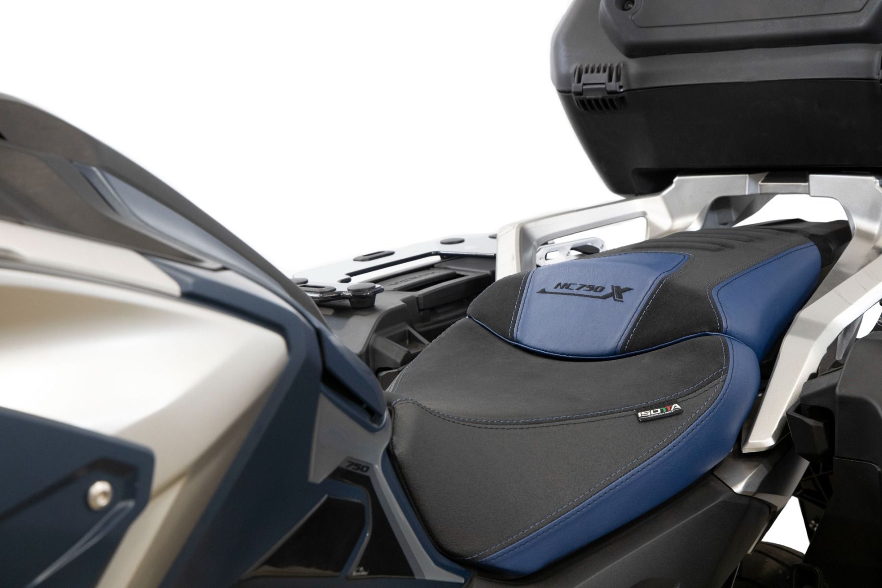 Housse de siège pour Honda NC 750 X (21-24) bleu