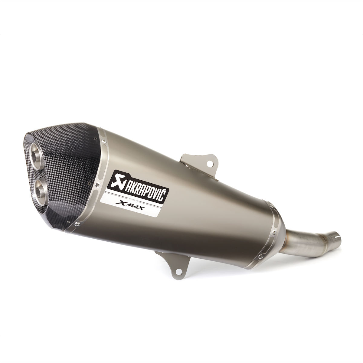 Slip-on silencieux pour Yamaha X-MAX 400 13-17 Akrapovic