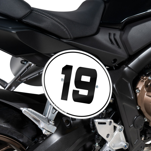 Plaque d'immatriculation pour Honda CB 650 R (19-) - Barracuda