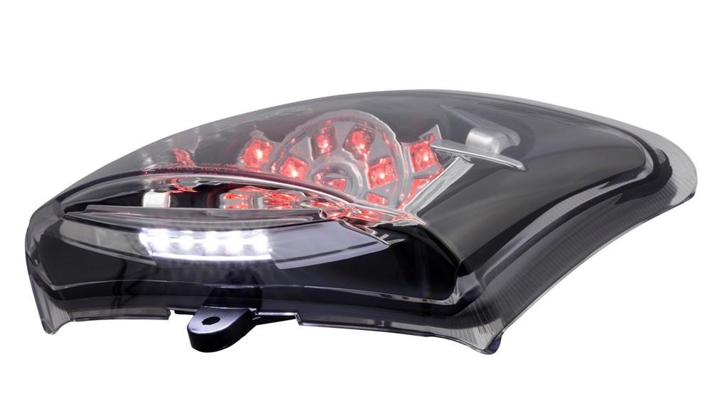 Feu arrière MK II LED pour Vespa GTS/GTS Super/GTV/GT 60 125-300ccm (-'13), clair