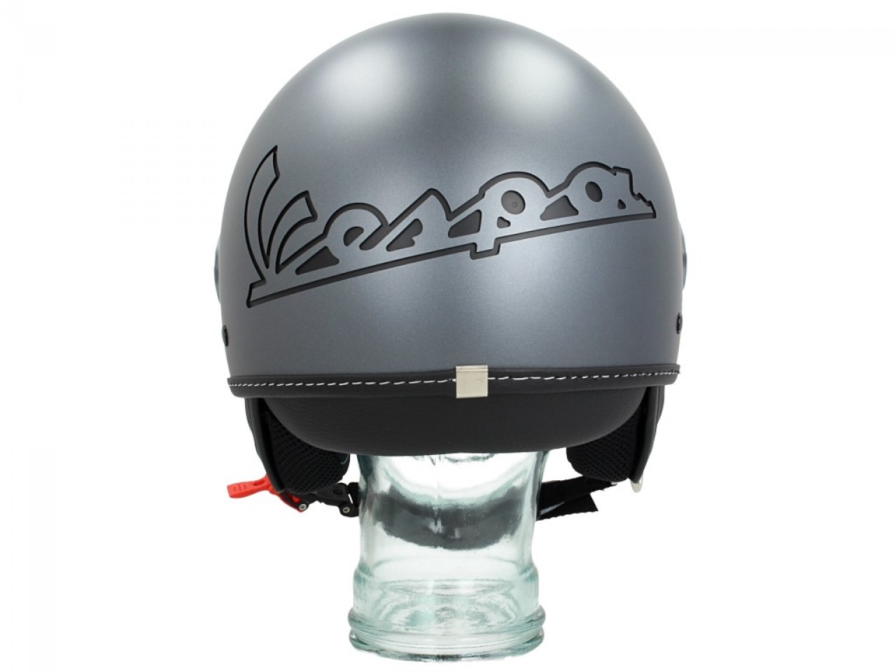 Casque jet Vespa Visor 3.0 gris titane