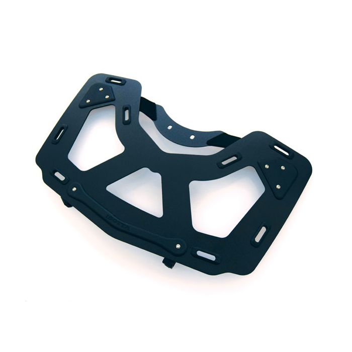 Porte-bagages pour topcase BMW K 1600 GT /R 1250 RT /R 1200 RT, alu, noir