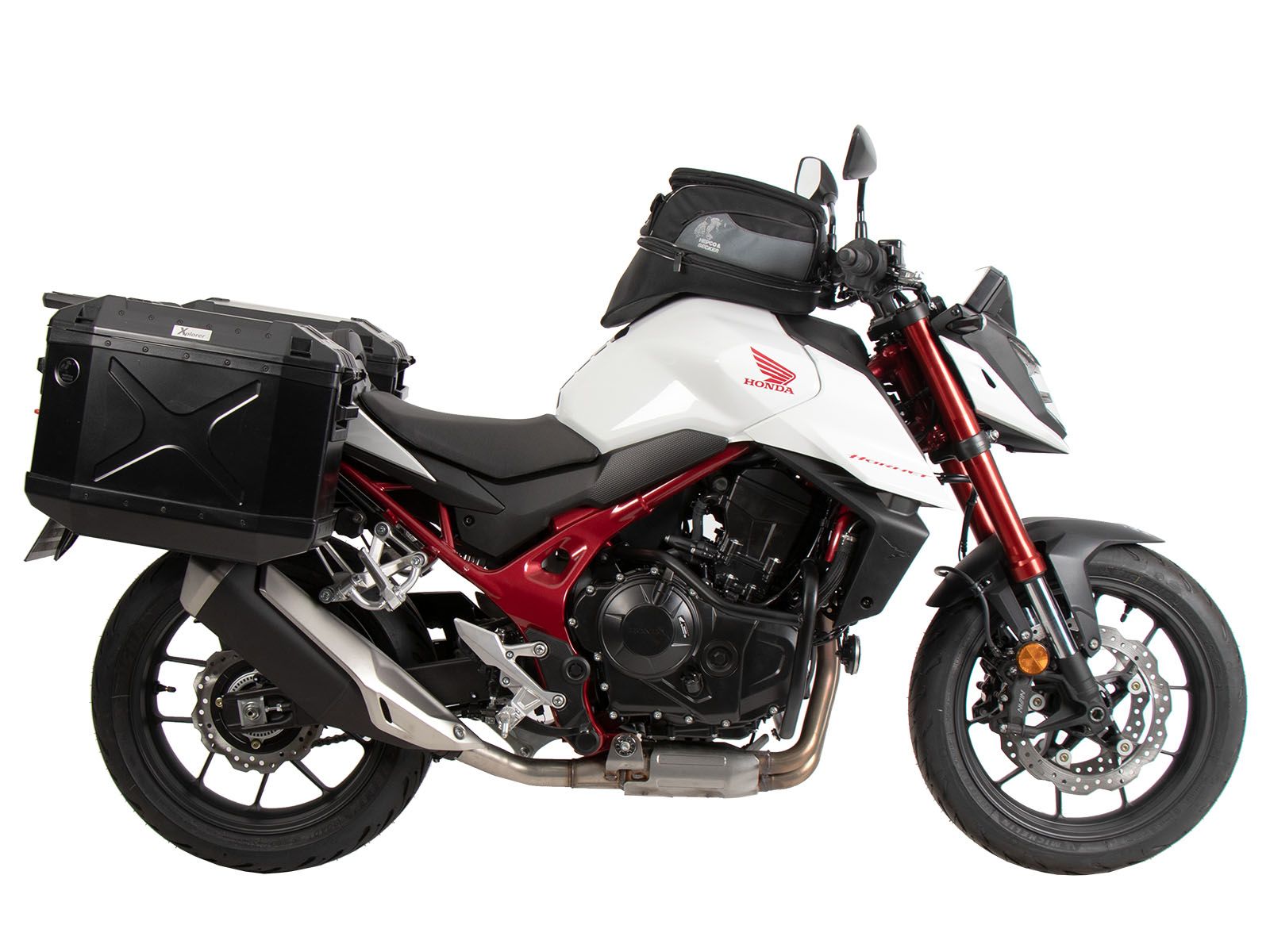 Porte-bagages latéraux Lock-it noir pour Honda CB 750 Hornet (23-) Hepco & Becker