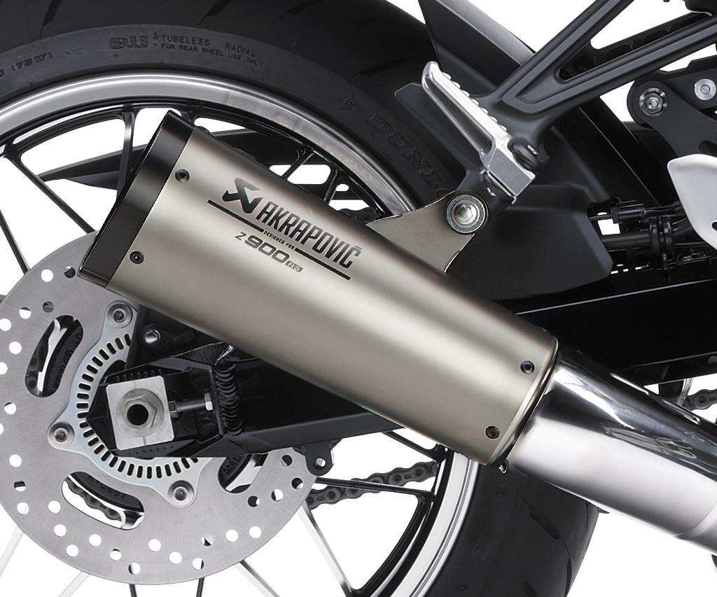 Échappement sport Akrapovic Titan pour Kawasaki Ninja 400 /Z 400