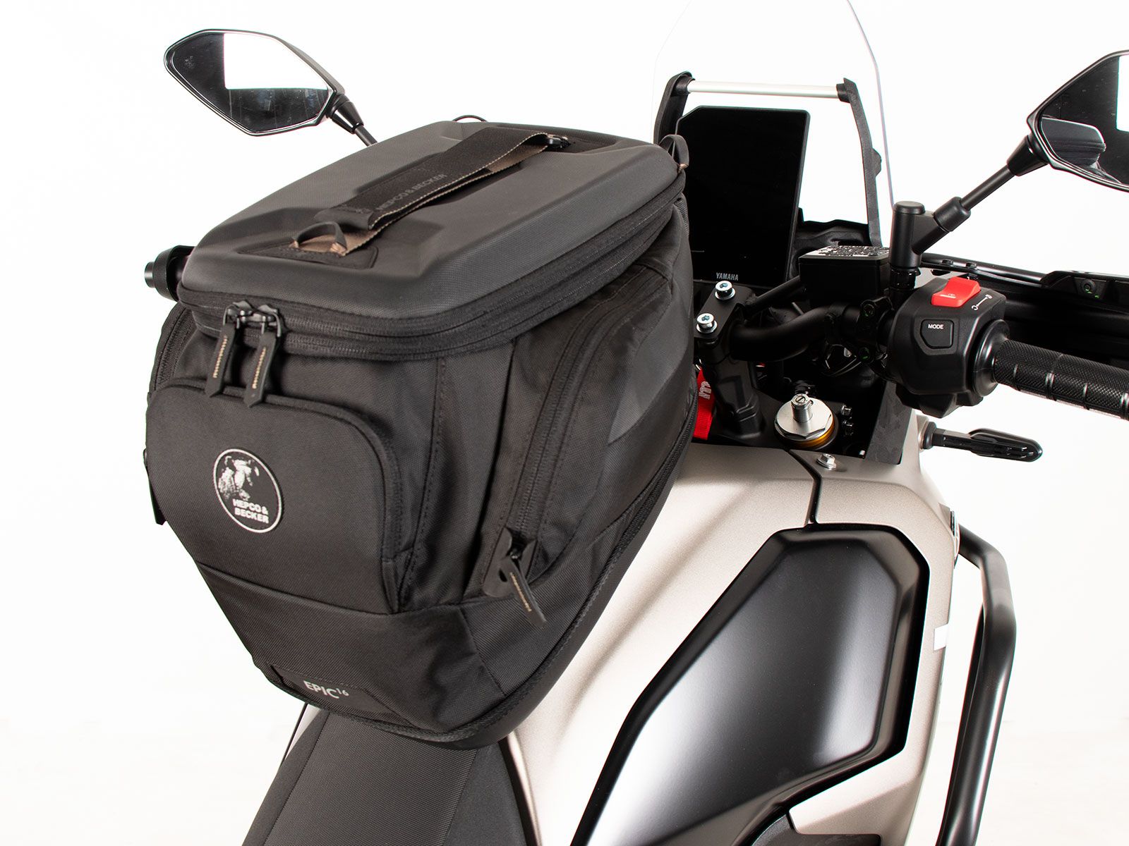 Anneau de réservoir Basic avec unité de fermeture de la sacoche de réservoir pour Yamaha Ténéré 700 (25-) Original Hepco & Beck