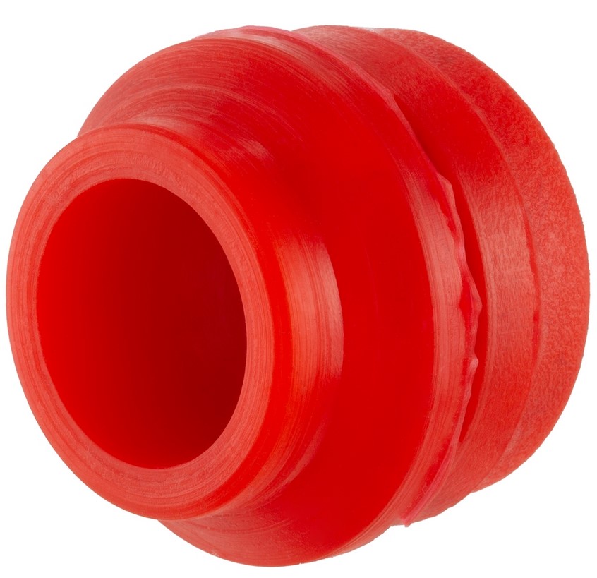 Cache pour poids de guidon, rouge