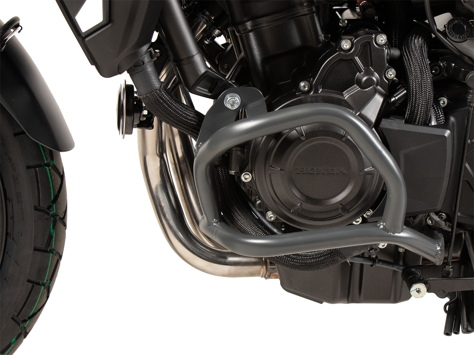 Arceau de protection moteur anthracite pour Honda NX 500 (24-25) Hepco & Becker