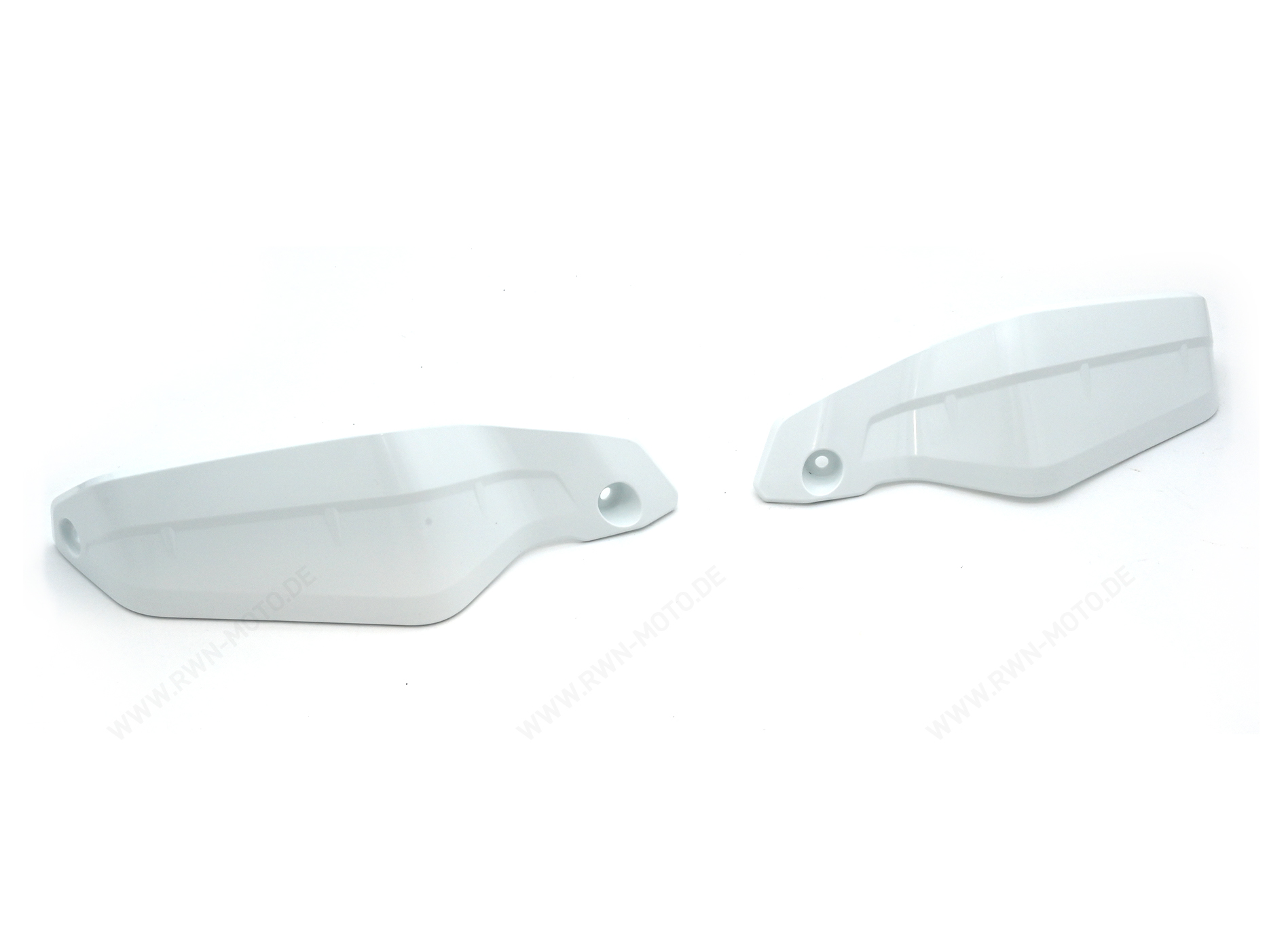 Protège-mains blancs pour XL 750 Transalp (23-)/E-Clutch (26-) et CRF1100L Africa Twin (20-)