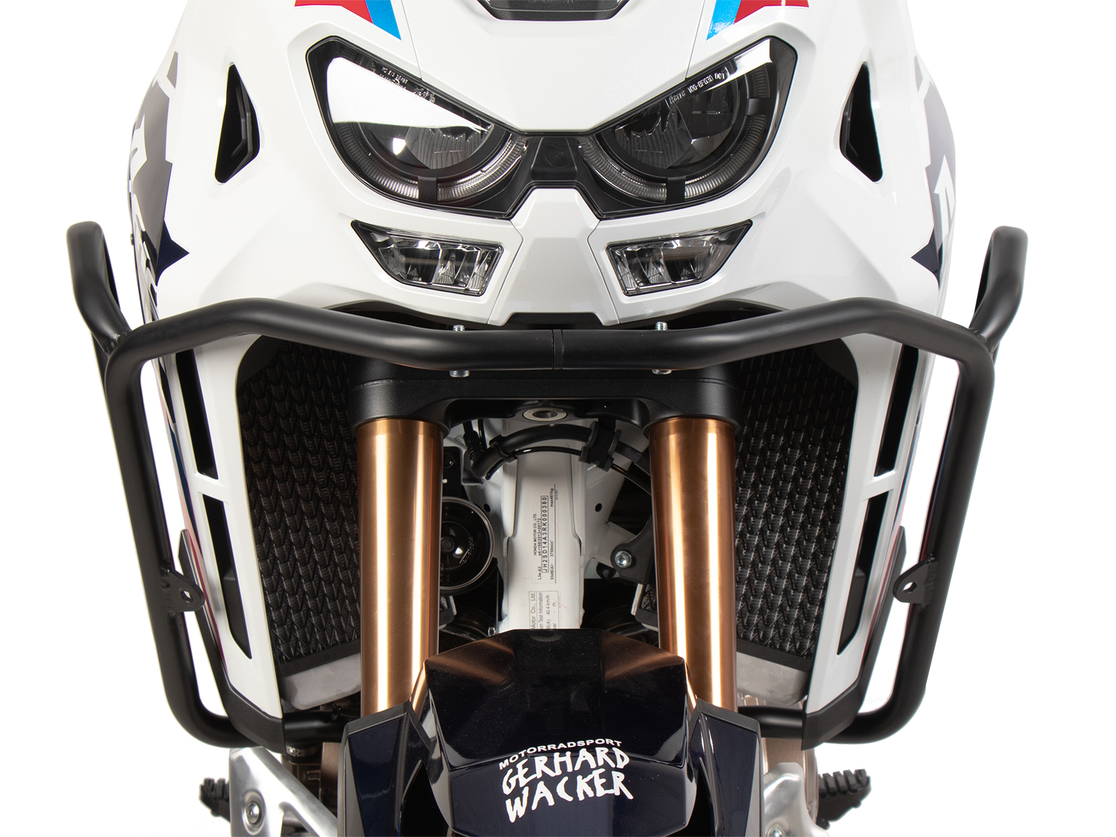 Arceau de protection du réservoir noir pour Honda CRF 1100 Africa Twin Adventure Sports (24-) Hepco & Becker