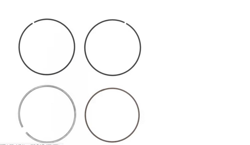 ATHENA Segment de piston Ø 95 mm pour piston Athena