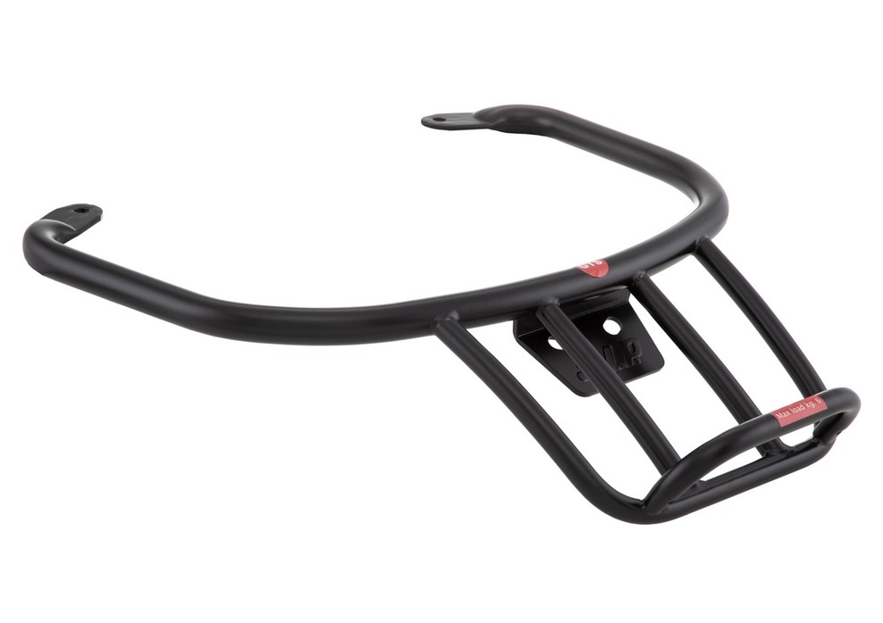 Porte-bagages / barre de maintien passager arrière 70s pour Vespa GTS/GTV/GT 125-300ccm 4T LC, noir brillant