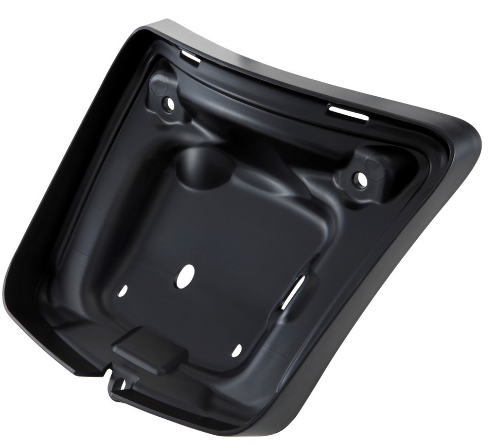 Cadre feu arrière pour Vespa GTS/GTS Super/GTV 125-300ccm ('14-'18), noir mat