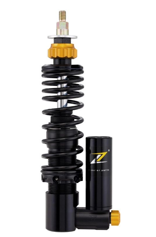 Amortisseur avant ZELIONI "Black Edition" pour Vespa ET2/ET4/LX/LXV/S 50-150ccm, noir