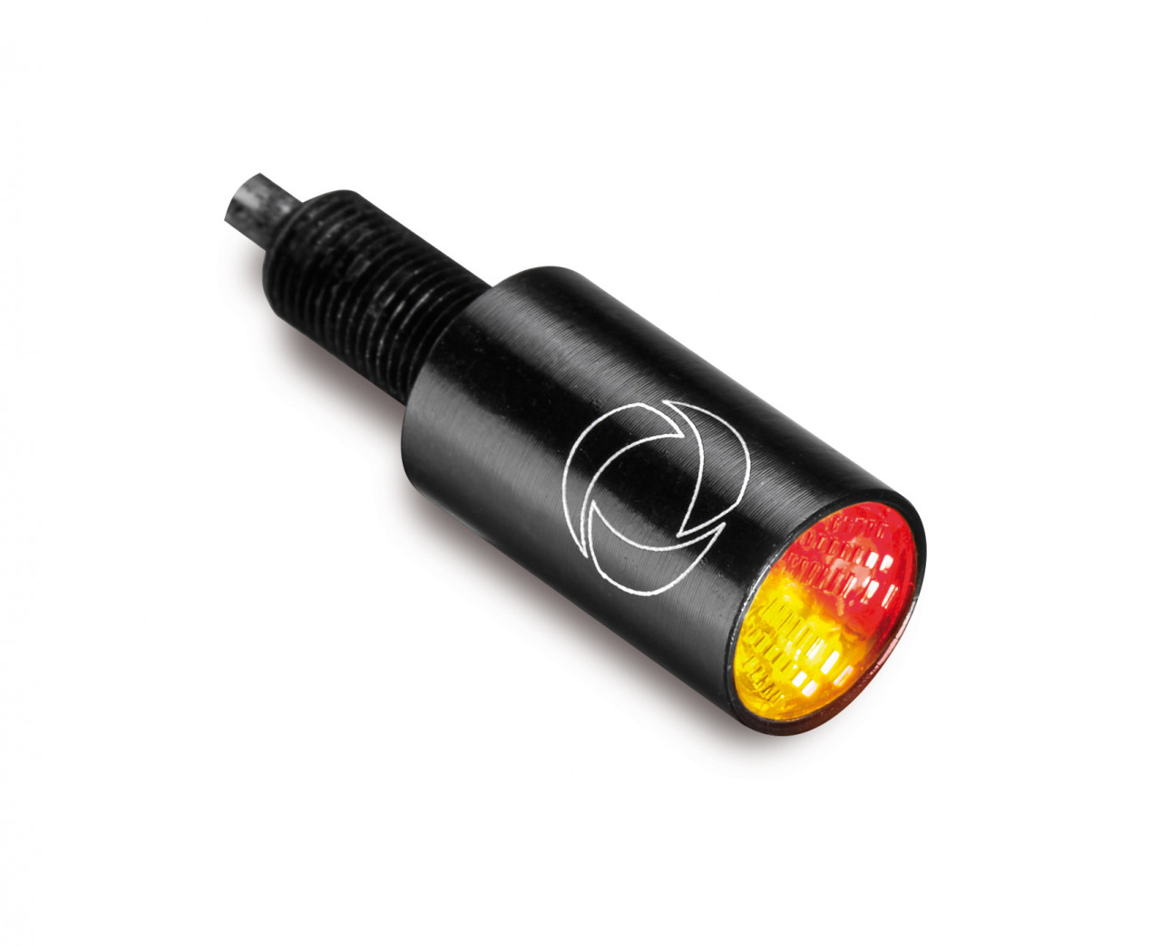 Clignotants Kellermann, feux arrière et stop, Atto DF Integral, alu, LED, HL/HR 12 V, noir brillant