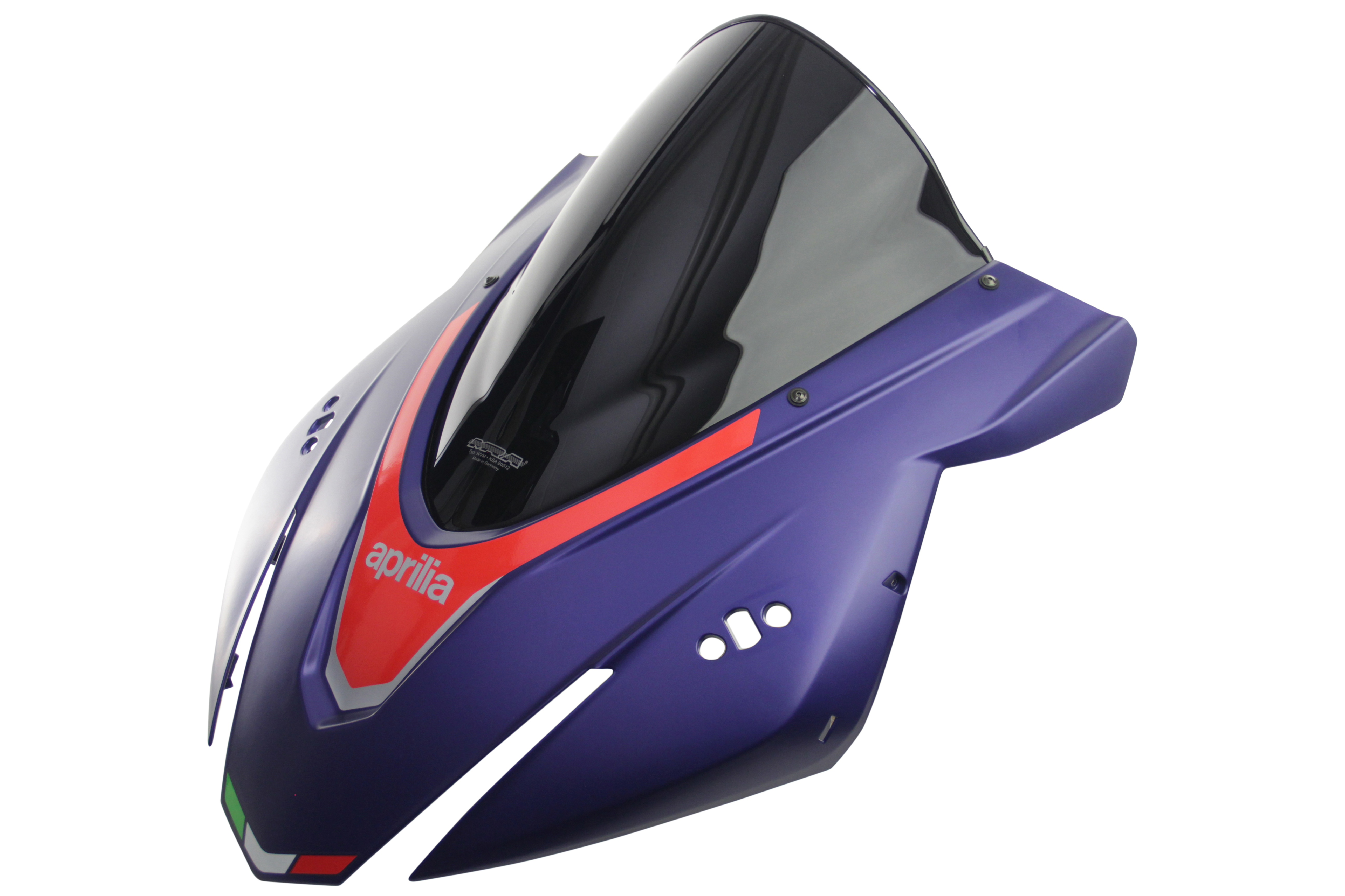 Ecran MRA Racing "R" - noir - Aprilia RSV 4 1100 Factory 2021-