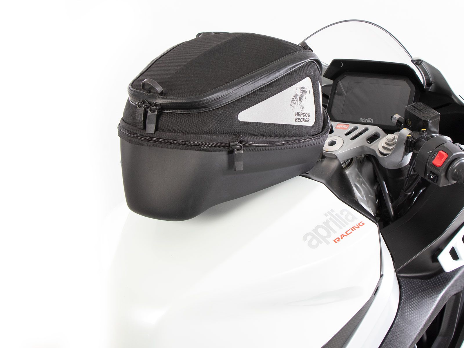 Anneau de réservoir Basic avec unité de fermeture de la sacoche de réservoir pour Aprilia RS 457 (24-)