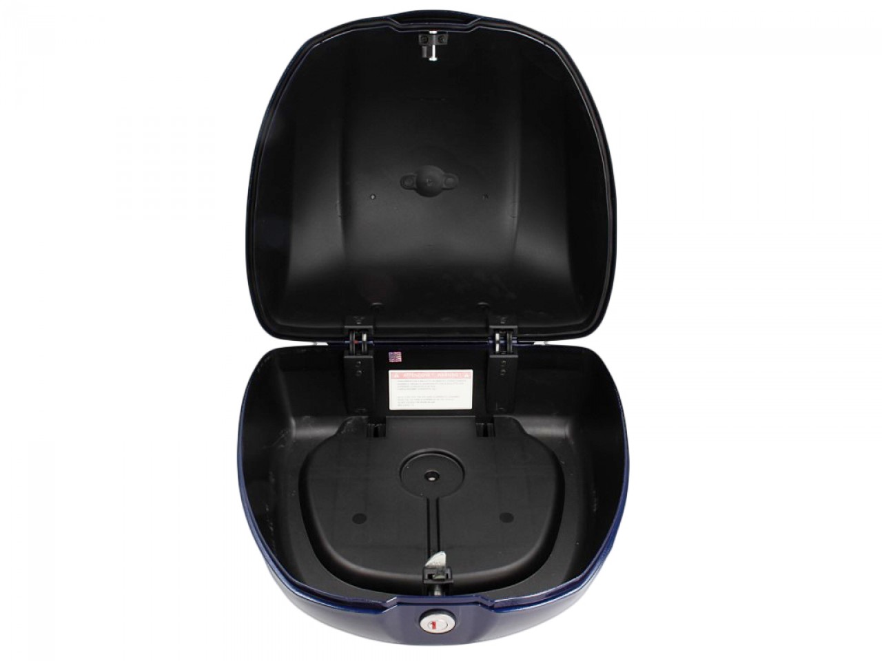 Top case original 32 l. pour Vespa Primavera / GTS bleu energia 289/A / bleu foncé 289/A