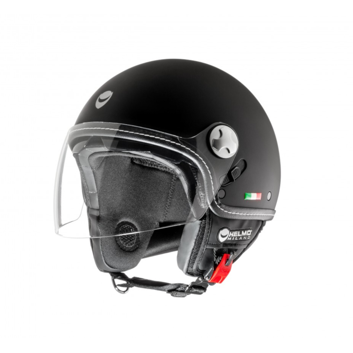 Helmo Milano Demi Jet, Eos, noir mat