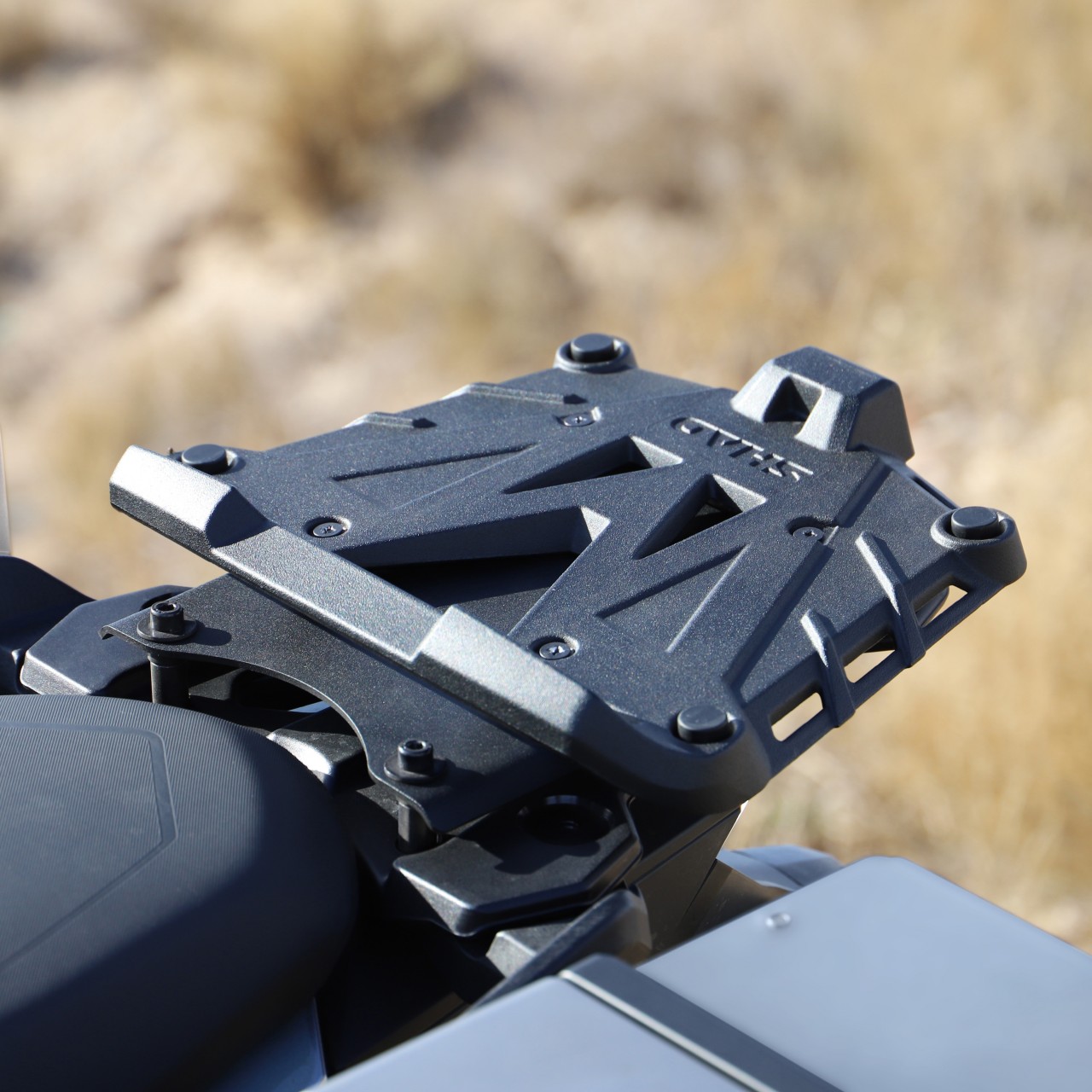 Shad Top Case plaque de support, noir, aluminium, incl. kit de fixation SH48 - SH59X + TR37/48