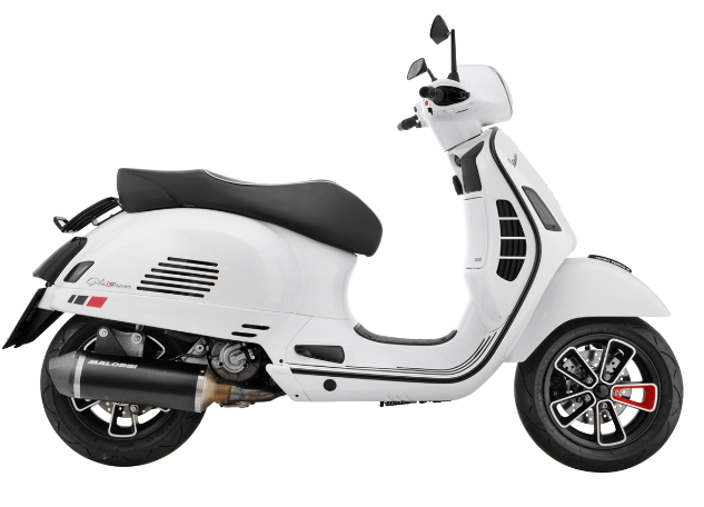 Kit clignotants avant & arrière pour Vespa GTS/GTS Super/GTV 125-300ccm ('14-), teintés