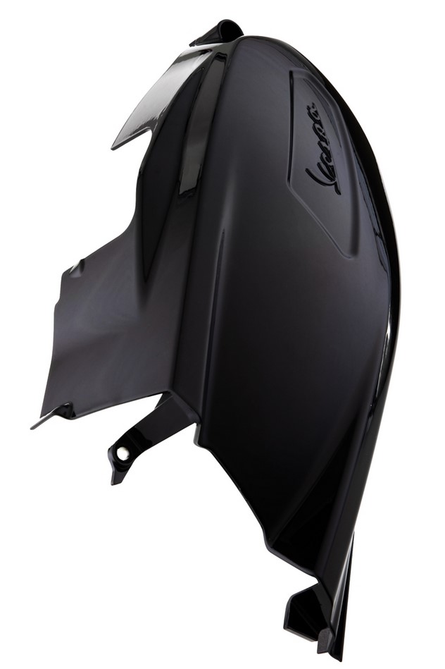 Couvercle de vario pour Vespa GTS/GTS Super/GTV HPE 300 ('19-), noir brillant