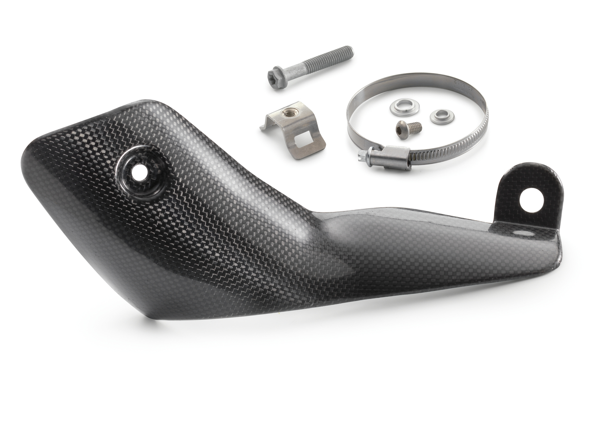 Protection thermique KTM pour système d'échappement Akrapovic Slip-On LINE