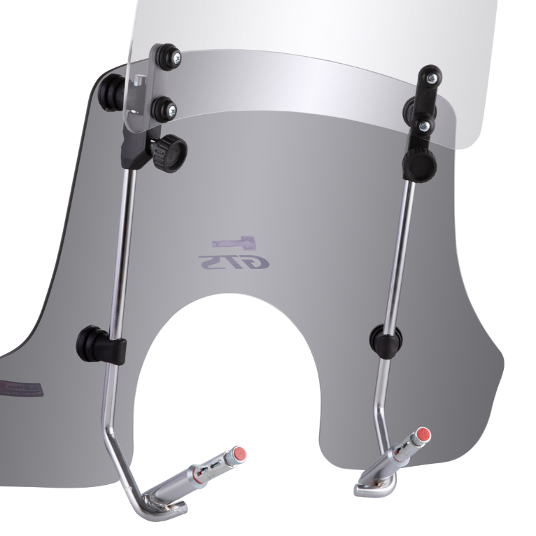 Pare-brise FACO "Twin-Screen "pour Vespa GTS /GTS Super 125/300ccm (`23-), teinté