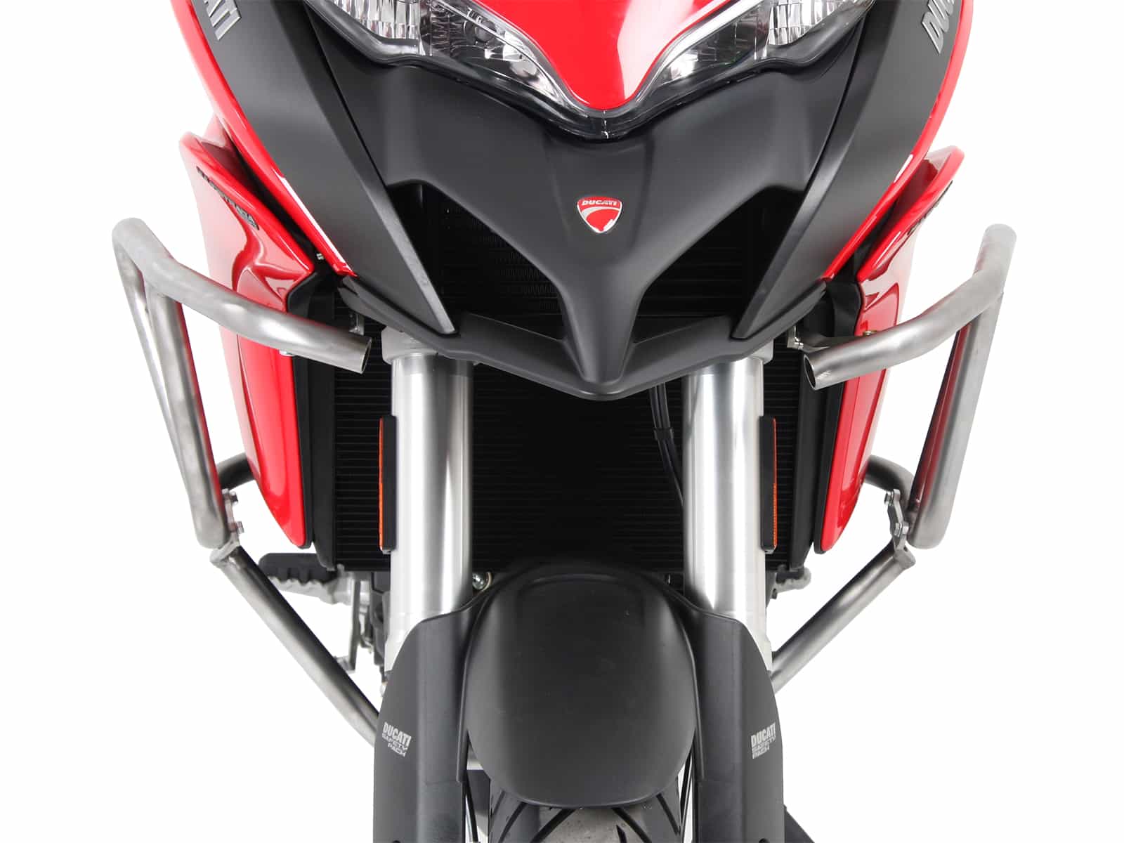 Arceau de protection du réservoir en acier inoxydable pour Ducati Multistrada 950 /S (17-21) Hepco & Becker