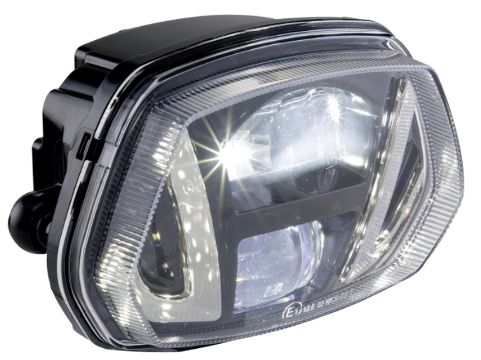 Phare LED "Black Edition" pour Vespa Sprint 50-150ccm 2T/4T ('13-'18)
