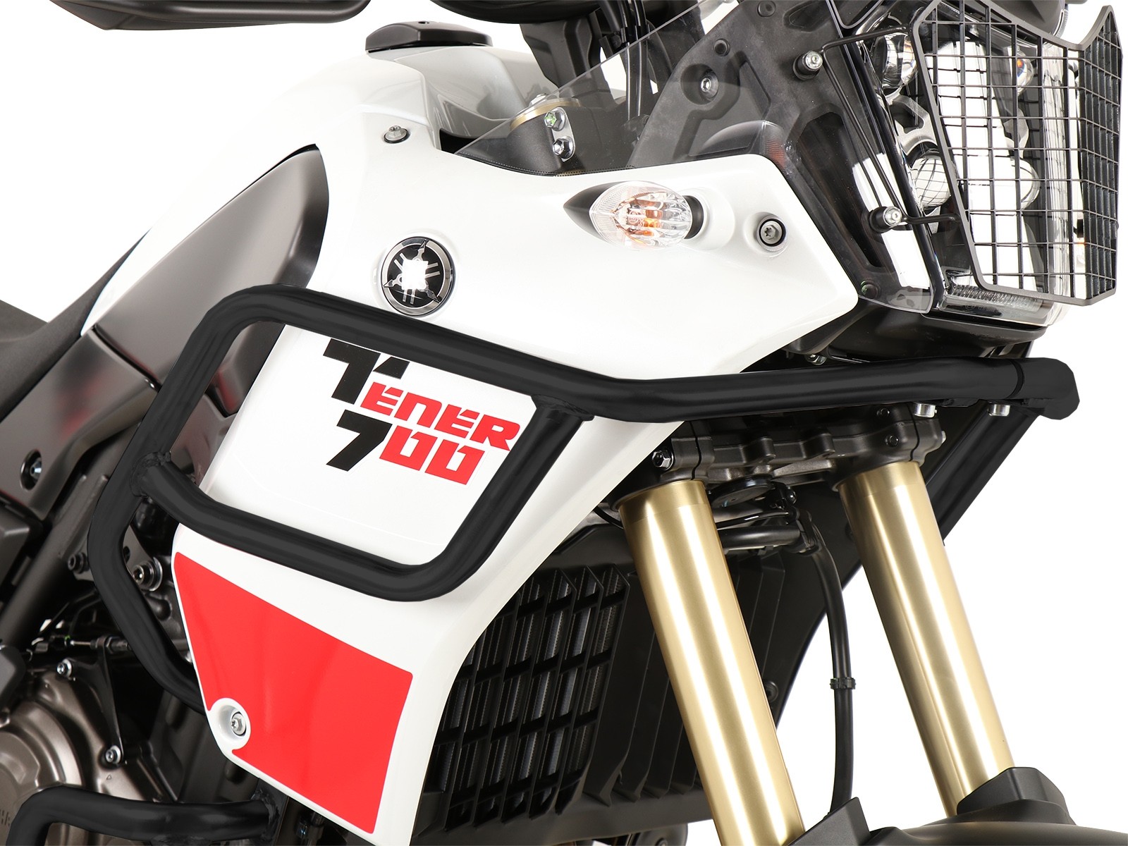 Arceau de protection de réservoir noir pour Yamaha Ténéré 700 (2019-2024)