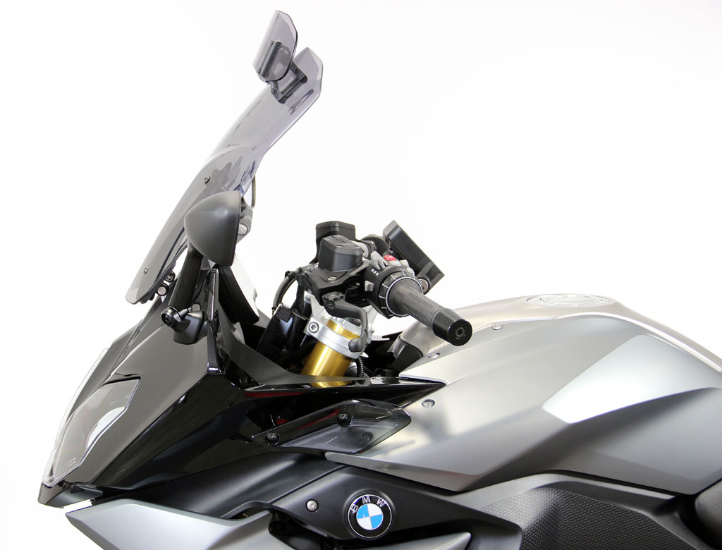 Écran Variotouring MRA "VT" pour BMW R 1200 RS (année 15-) gris fumé