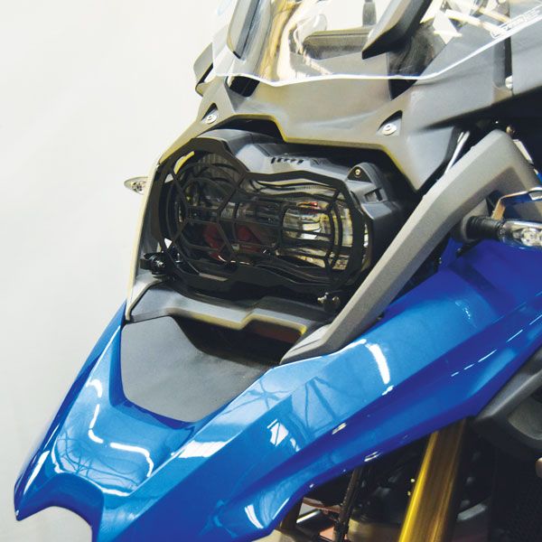 Grille de protection des phares pour BMW R 1200 GS LC /Rallye, R 1250 GS, noir
