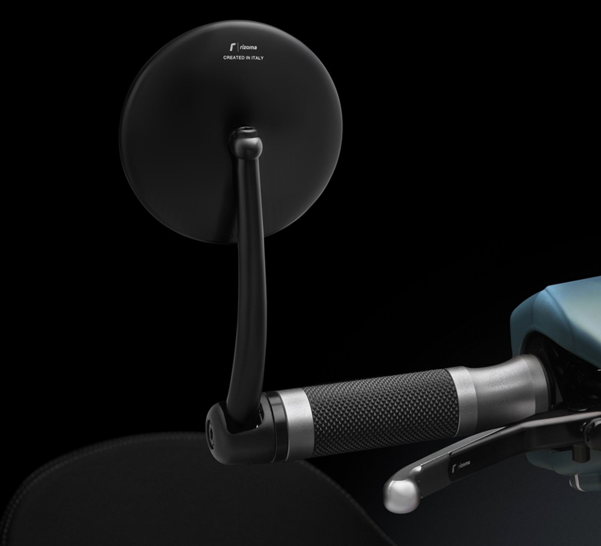 Rétroviseur d'extrémité de guidon RIZOMA "SPIRIT RS" pour Vespa LX/LXV/S/GTS/GTS Super/GTV/GT 60/GT/GT L