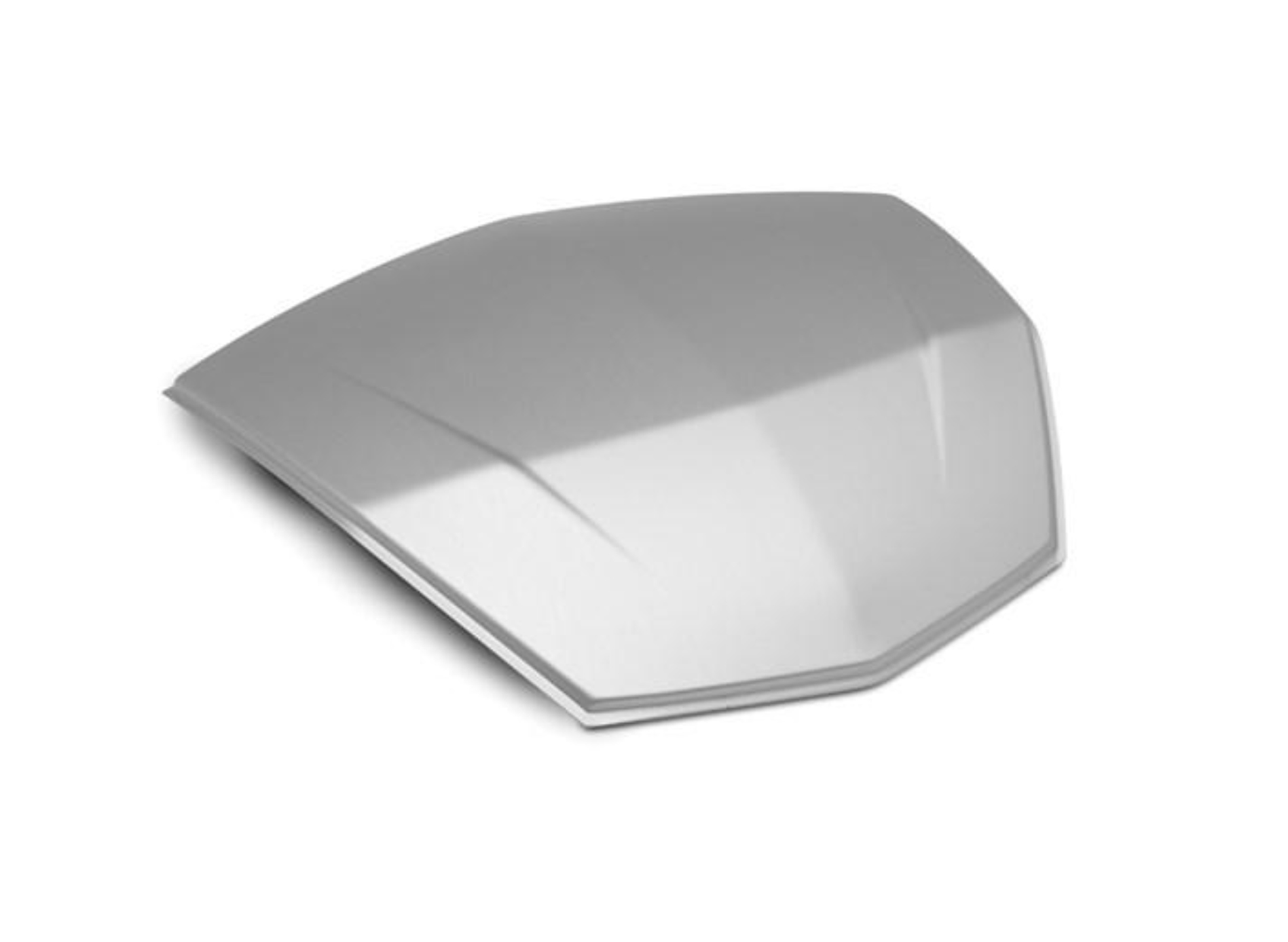 Insert décoratif en aluminium anodisé argenté Original Kawasaki