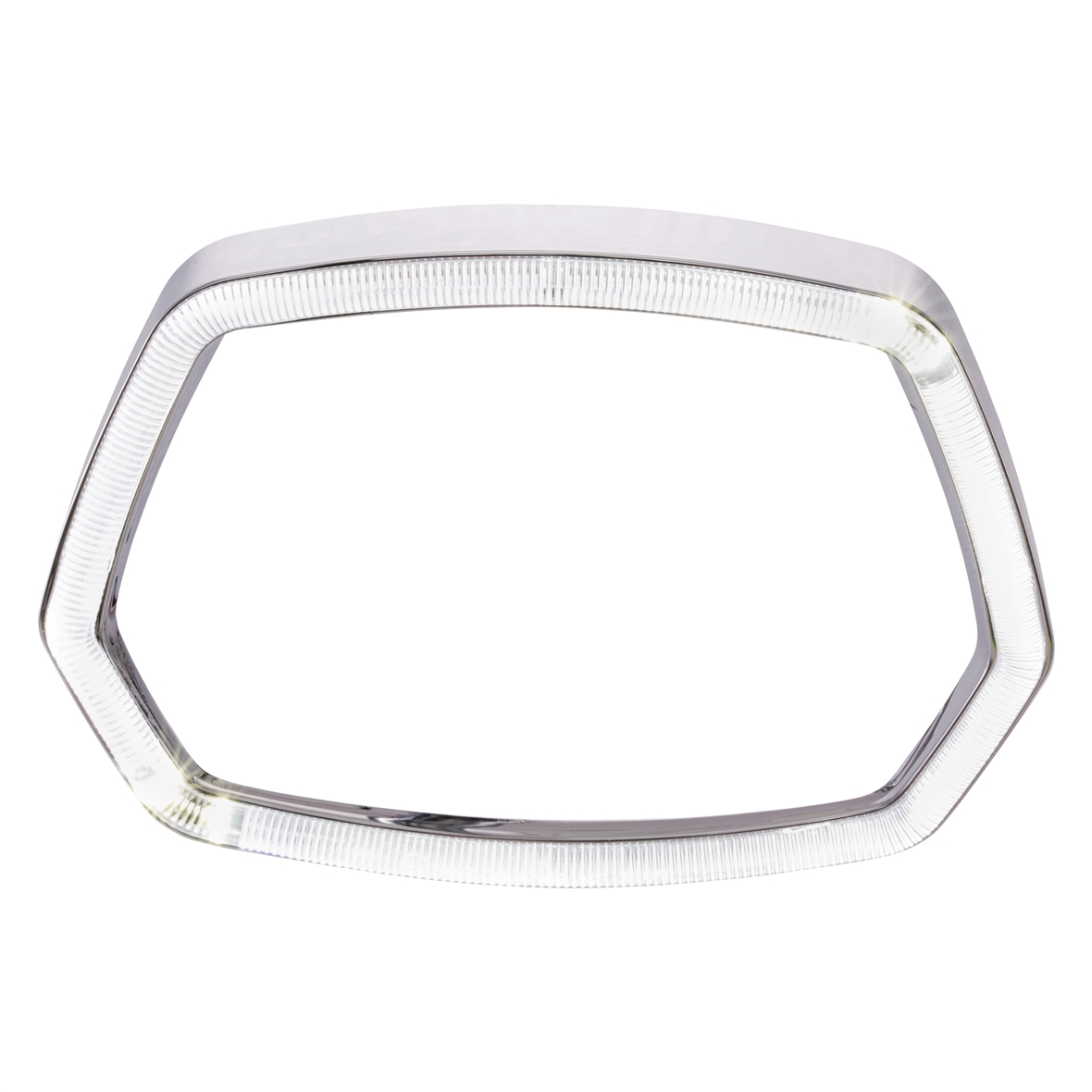 Anneau de lampe chromé LED anneau lumineux pour Vespa Sprint 125/150ccm 4T ('13-'18)