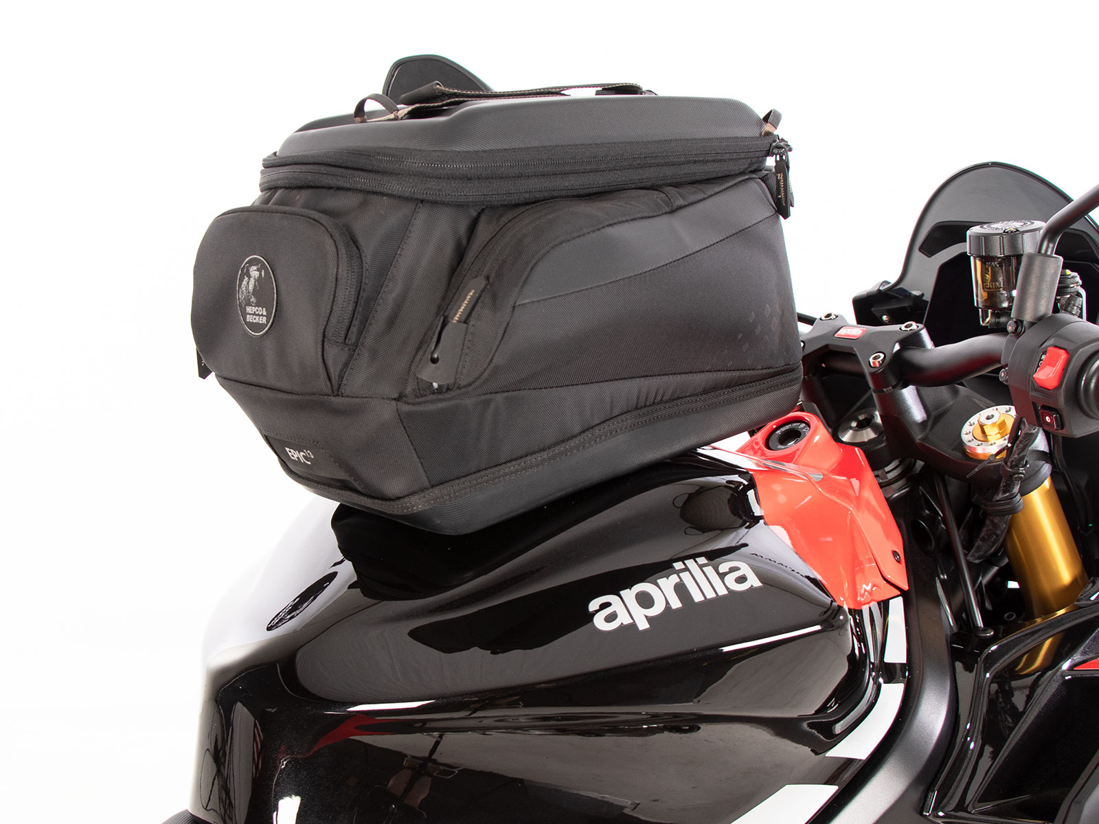 Anneau de réservoir Basic avec unité de fermeture de la sacoche de réservoir pour Aprilia Tuono 660 Factory (22-)