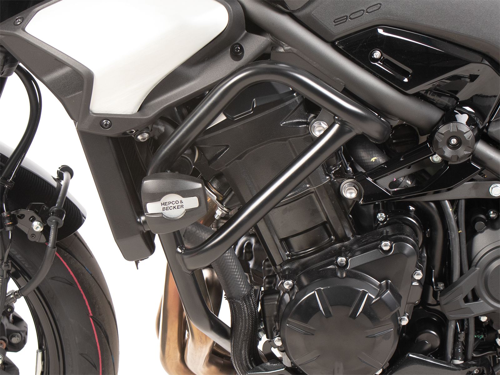 Arceau de protection moteur avec protectionpad pour Kawasaki Z 900 /SE (25- ) Hepco & Becker