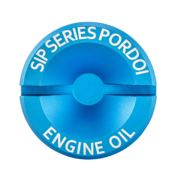 Bouchon de remplissage d'huile moteur pour Vespa LX/S 3V i.e. 125-150ccm 4T AC, bleu mat