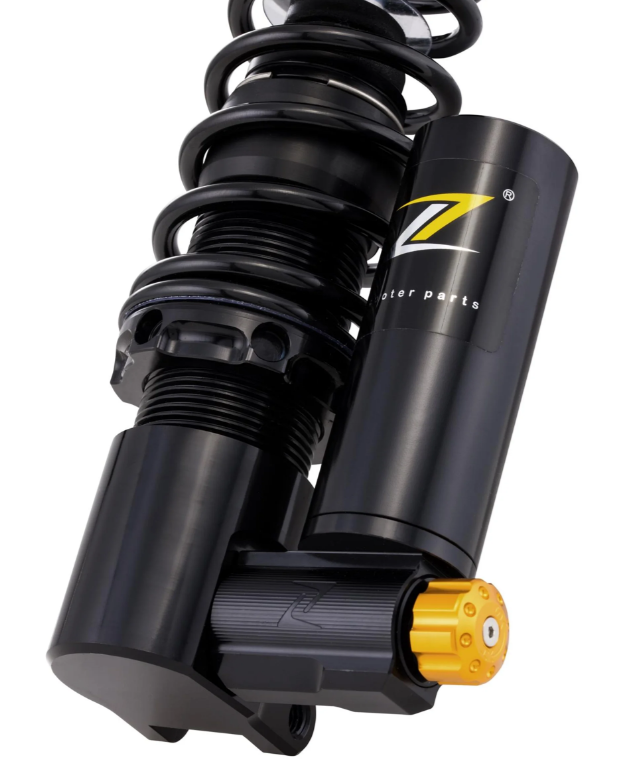 Amortisseur avant ZELIONI "Black Edition" pour Vespa ET2/ET4/LX/LXV/S 50-150ccm, noir