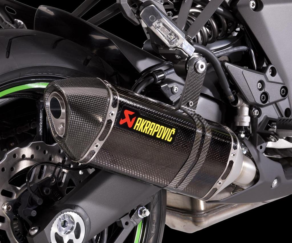 Akrapovic Échappement carbone Z1000SX 2017 Original Kawasaki