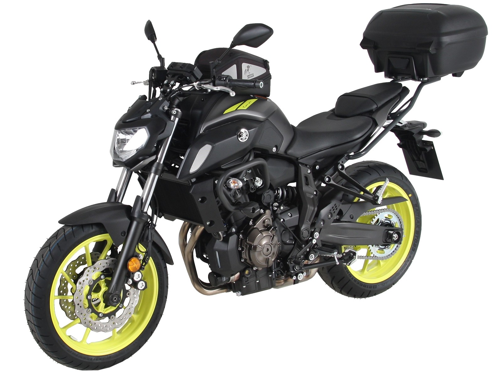 Easyrack porte-topca anthracite pour Yamaha MT-07 (année 18-) Hepco & Becker