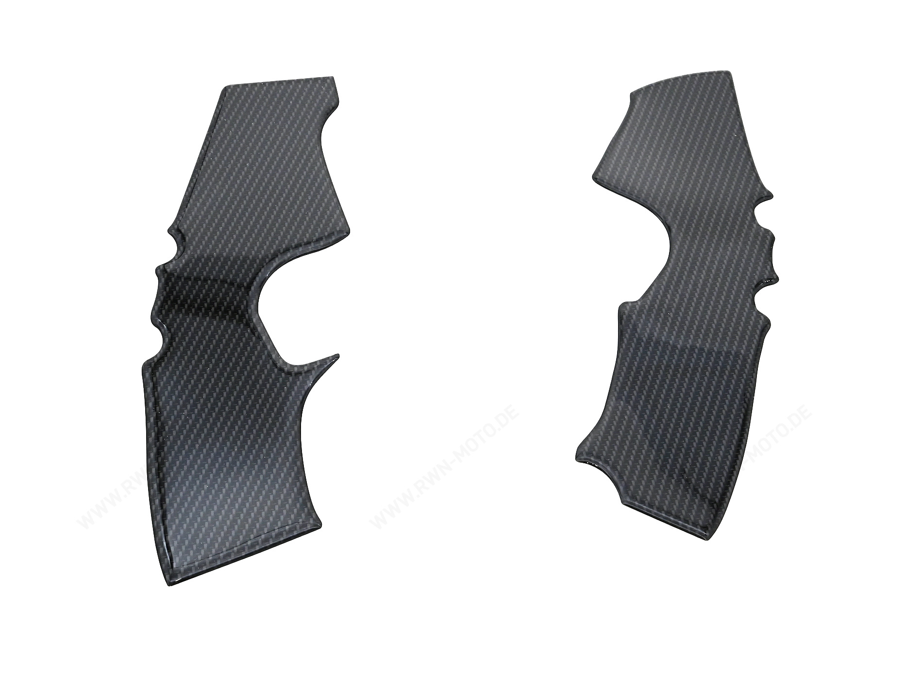 Protection de cadre, aspect carbone pour Suzuki GSX-R1000 BJ. 2009-2011/ 2012-2016