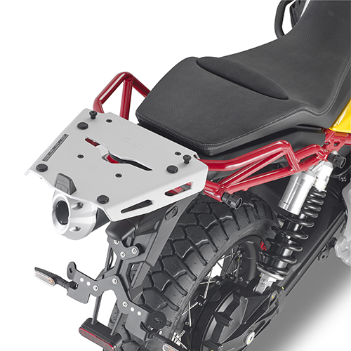 Support de top case en aluminium pour Moto Guzzi V85 TT (année 19-) Givi